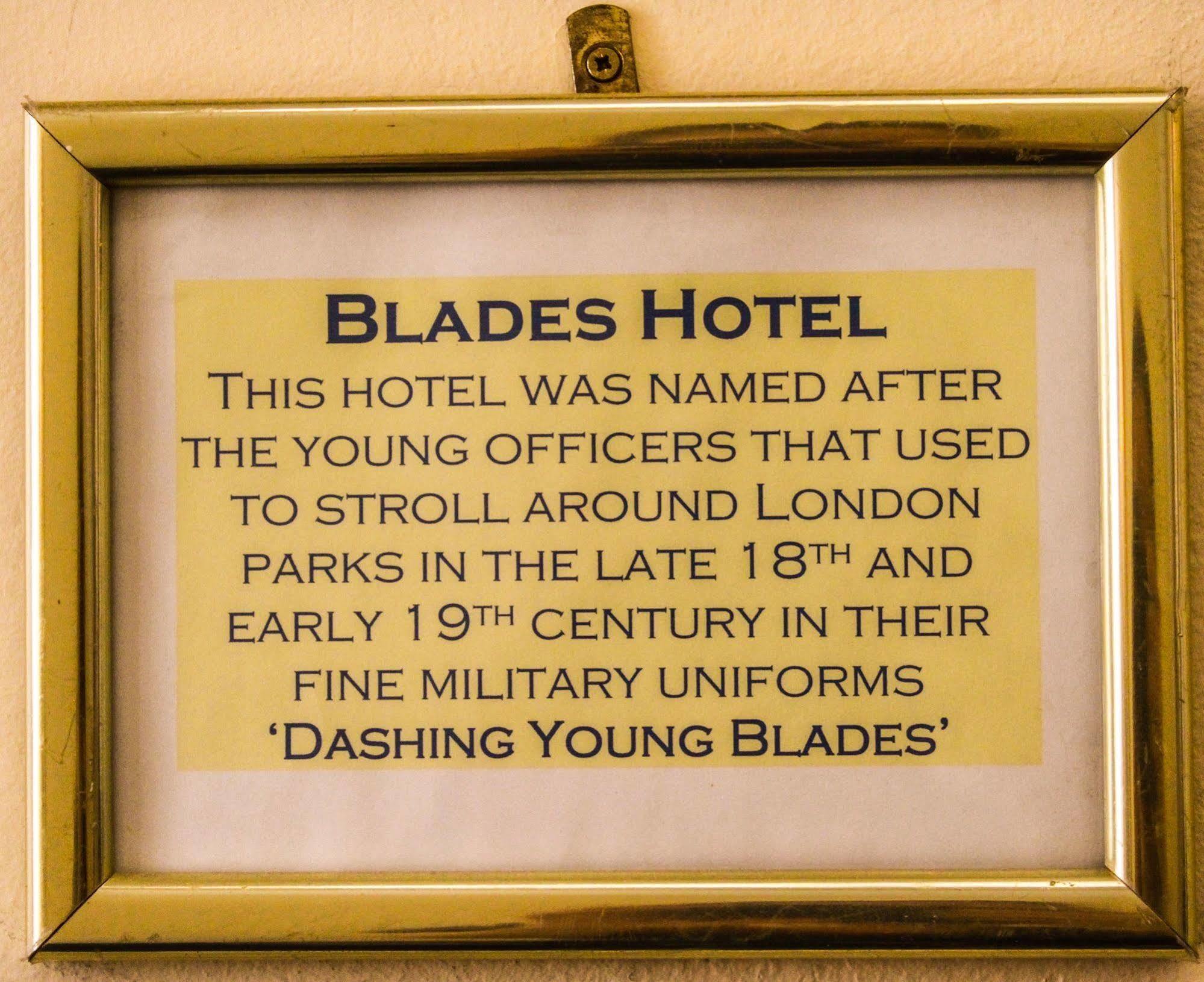 Blades Hotel London Kültér fotó